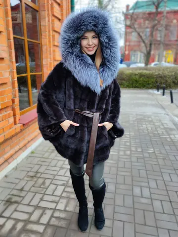 Шуба «Летучая мышь» — фото 5