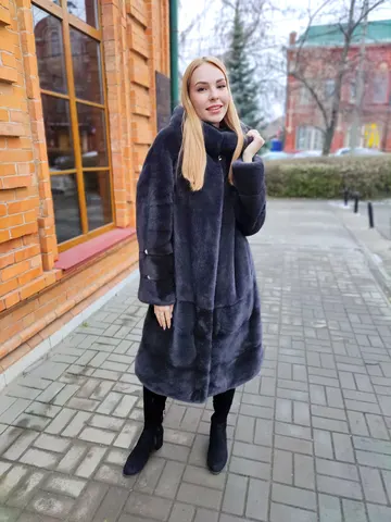 Шуба «Рубашка» — фото 9