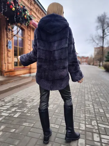 Шуба «Рубашка» — фото 9