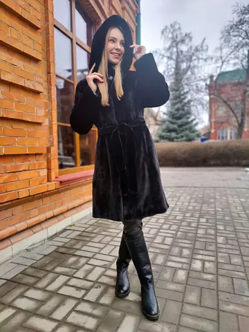 Шуба «Халат» — фото 3