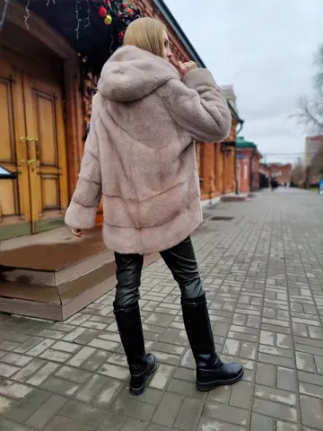 Шуба «Рубашка» — фото 8