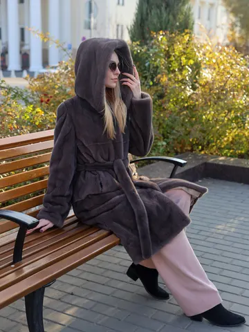 Шуба «Халат» — фото 2