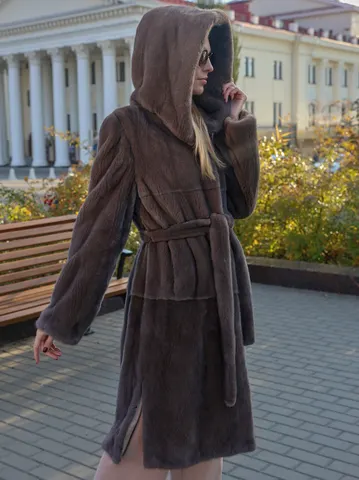 Шуба «Халат» — фото 6