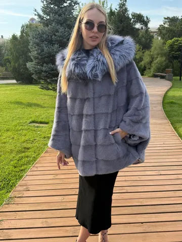 Шуба «Летучая мышь» — фото 4