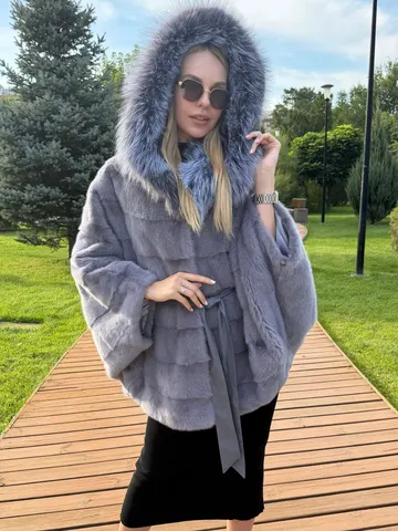 Шуба «Летучая мышь» — фото 5